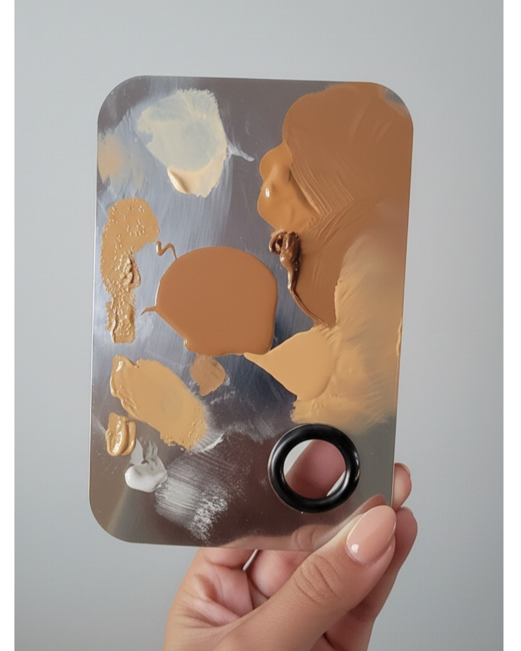 Stainless Steel Mixing Palette