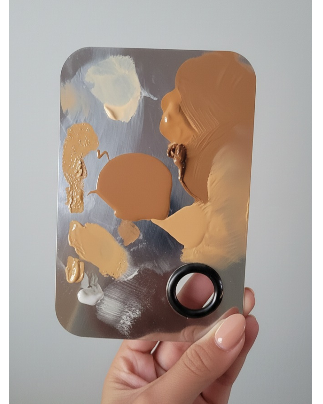 Stainless Steel Mixing Palette